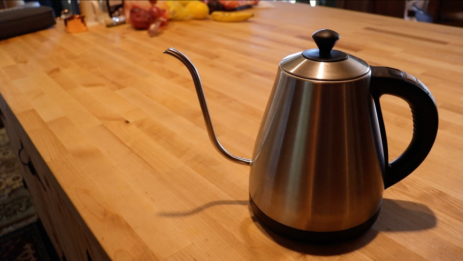 An electric kettle